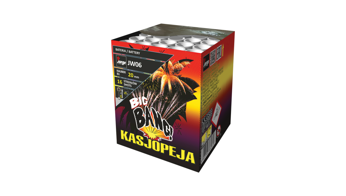 Batterie d’artifice JW06 : un feu d’artifice compact, puissant et facile à utiliser